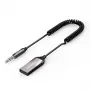 Audio prijímač UGREEN CM309 Bluetooth 5.0 USB s 3,5 mm AUX klinkou, čierny, 20–20000 Hz