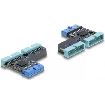 USB hub DELOCK 67341 20-pin header na 2× USB 5 Gbit/s