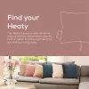 Beurer HK 77 Heaty blush-rose levanduľový zamatový poťah (20074)