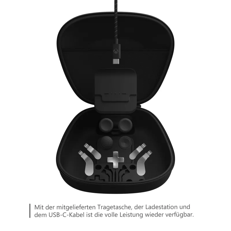 Nadstavec pre herný ovládač Microsoft Xbox Elite Wireless Controller Series 2 Complete Component Pack čierny strieborný