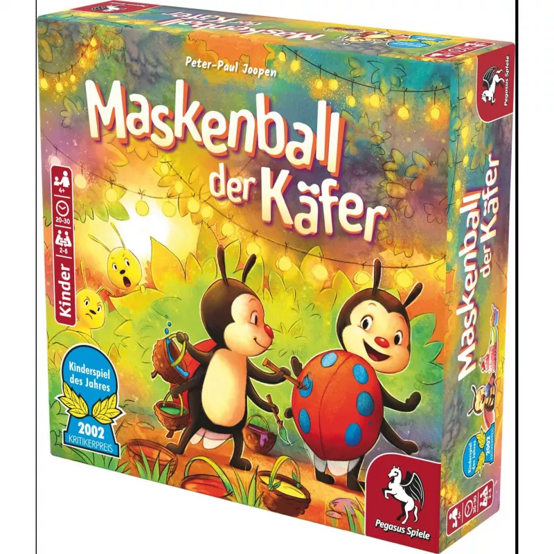 Maskenball der Beetle, stolová hra detská hra roka 2002