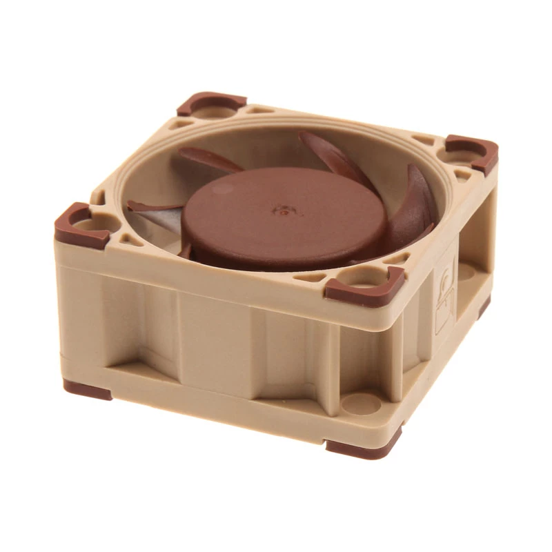 Noctua NF-A4x20 FLX ventilátor do skrine, 40x20 mm, 12 V, 3-pin, 3700–5000 ot./min, 9,4 m³/h, ložisko SSO2, béžová/hnedá