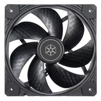 Chladiaci ventilátor SILVERSTONE SST-SF140B 140 mm čierny axiálny PC skriňový ventilátor