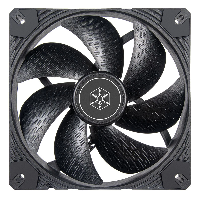 Chladiaci ventilátor SILVERSTONE SST-SF140B 140 mm čierny axiálny PC skriňový ventilátor