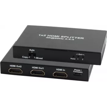 HDMI splitter ShiverPeaks SP05-10001 — 4K 60Hz výstup, viacero HDMI portov