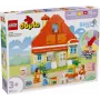 Stavebná hračka LEGO Bluey Rodinný dom s pamäťovou hrou 10459 — 83 dielov, 3 minifigúrky, vek 3+