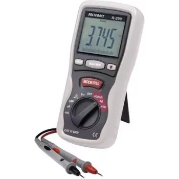 Voltcraft tester komponentov digitálny R-200 CAT III 600 V zobrazenie (počty): 4000 (R-200)