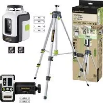 Laserový nivelačný prístroj Laserliner SmartLine-Laser G360 Set — 360° línie, dosah 150 cm