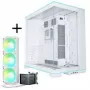 Lian Li O11D EVO RGB + TRYX PANORAMA SE ARGB kompletné kvapalinové chladenie - biela, 360 mm