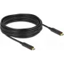 Aktívny optický USB-C video kábel DeLOCK 84103 4K 60 Hz 10 m