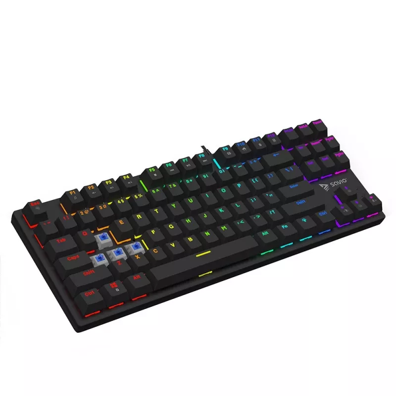 Mechanická klávesnica RGB Tempest X2 Outemu Blue Savio Savgk-tempest X2 Bl