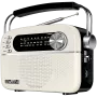 Reproduktor SVEN SRP-505, biely (3W, Bluetooth, FM/AM/SW, USB, microSD, AUX, batéria)