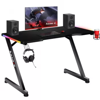 Herný písací stôl Huzaro Hero 2.5 RGB LED