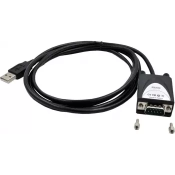 Exsys - sériový adaptér - USB - RS-232 - čierna (EX-1311-2-5V)