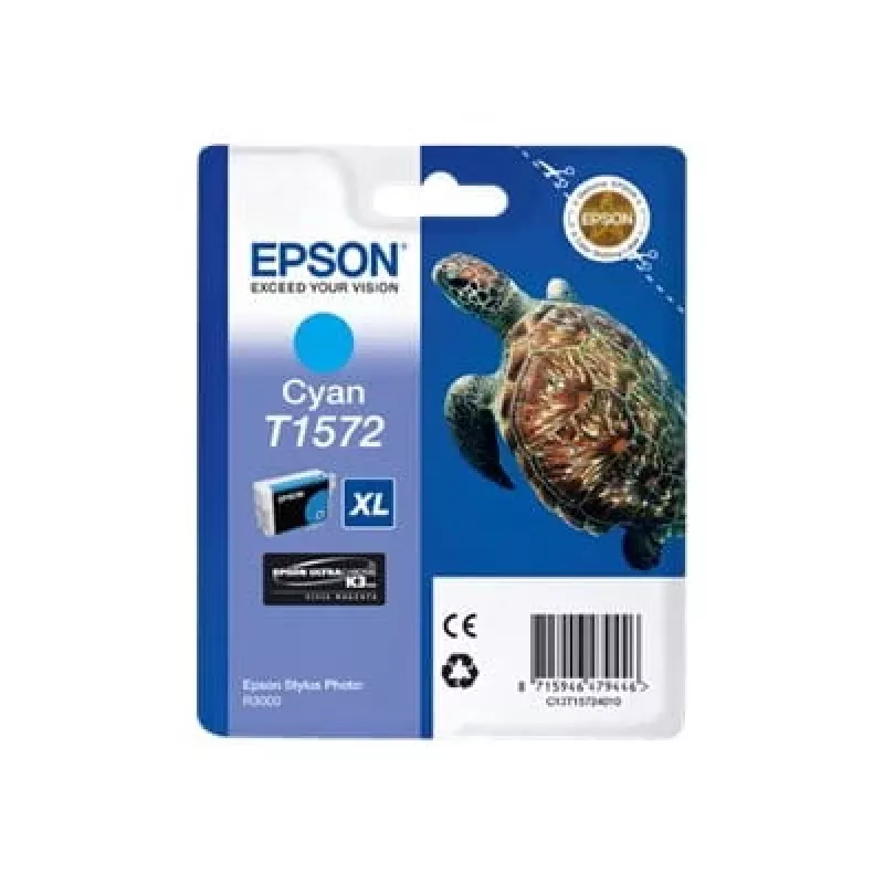 Atramentová kazeta Epson T1572 azúrová