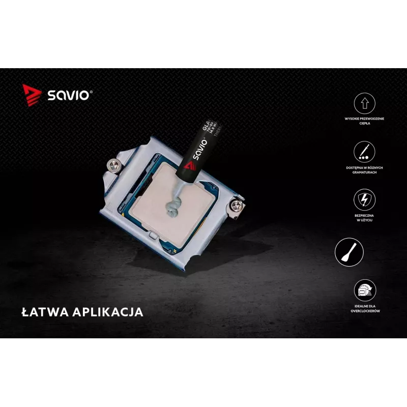 Savio TG-04 teplovodivá pasta pre chladiče