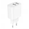 Nabíjačka Gembird TA-UC-2A12-01 interiérová AC 2.4A 2 USB biela