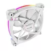 Montech RX120 PWM ventilátor počítačovej skrine 12 cm biely 3 ks