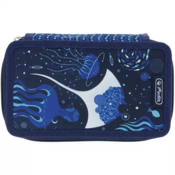 Herlitz TriCase Deep Ocean 31 ks modrá polyester 190x70x115 mm