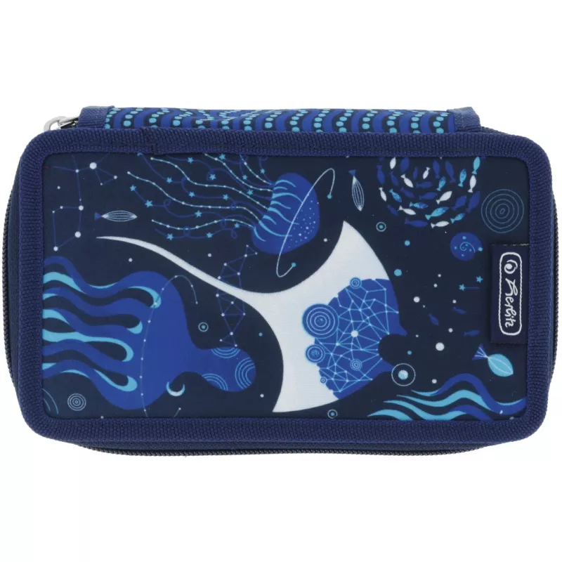 Herlitz TriCase Deep Ocean 31 ks modrá polyester 190x70x115 mm