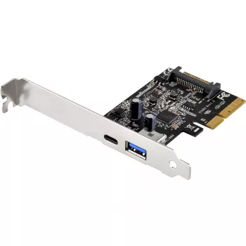 SilverStone ECU03 - USB adaptér - PCIe 2,0 x2 Low Profile - USB-C 3,1 x 1 + USB-C x 1 (SST-ECU03)