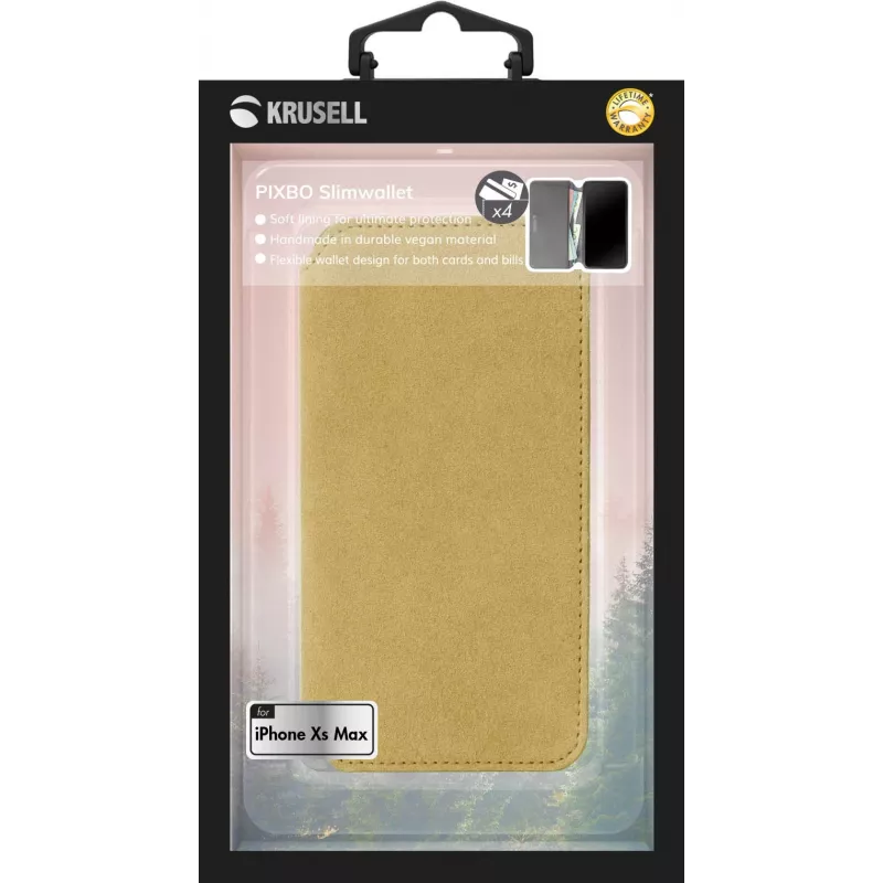 Folio puzdro Krusell Broby 4 Card SlimWallet iPhone XS Max