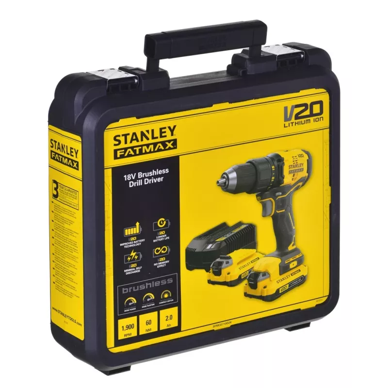 VŔTACÍ SKRUTKOVAČ Stanley SFMCD710D2K-QW