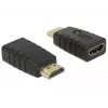 Adaptér HDMI (konektor samec) > HDMI (konektor samica), EDID emulátor (čierny)