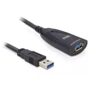 USB kábel DeLOCK 83089 USB 3.0 5m čierny
