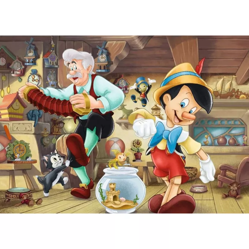Puzzle Disney Collector's Edition - Pinocchio (1000 dielikov)