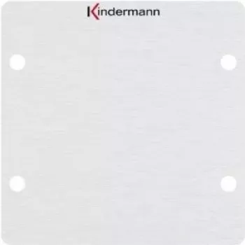 Nástenná doska/kryt spínača Kindermann 7444000500 hliník