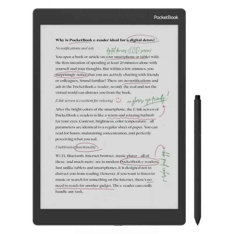 E-čítačka PocketBook Color Note 10,3