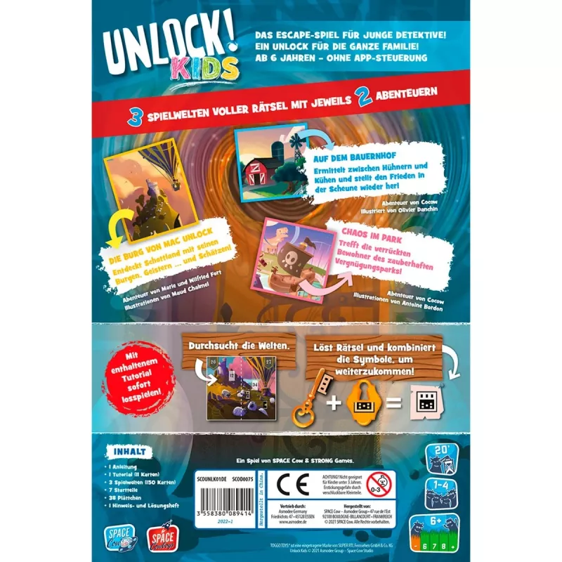 Unlock Kids, kartová hra