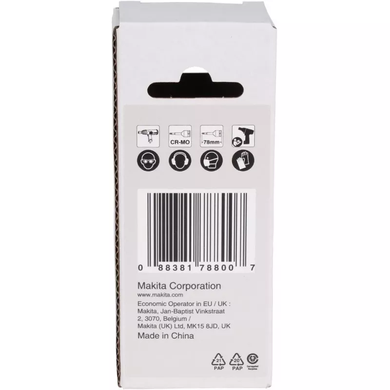 makita Impact Black 1/2 Torx nástrčná hlavica veľkosť: T50 dĺžka: 78,0 mm (E-19831)