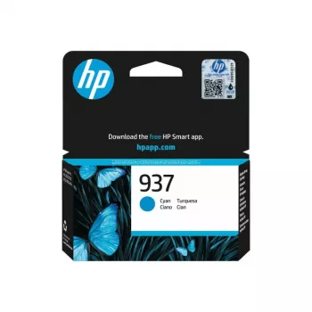 HP 937 cyan originálna atramentová kazeta, cyan, 1 ks, 800 strán