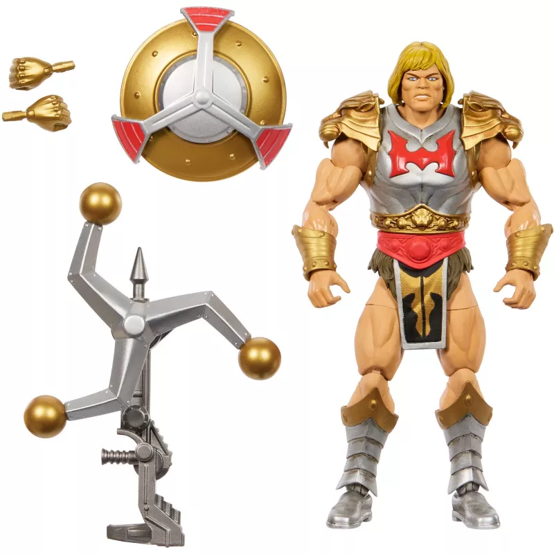Masters of the Universe Masterverse nové Eternia Flying Fists He-Man, hracia figúrka