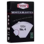 Kávový filter MOCCAMASTER 85022 — papierový filter, biely, balenie 100 ks