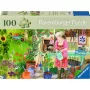Ravensburger Puzzle XL Garten – 100 dielikov, nadrozmerné dieliky