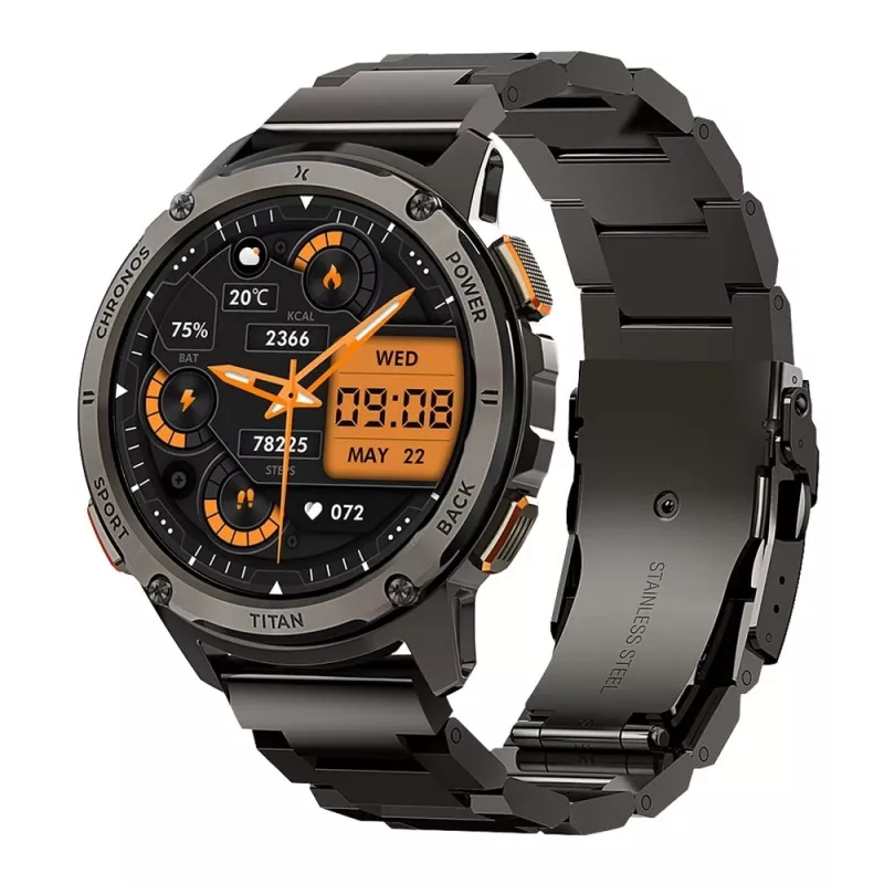 Smartwatch FW110 Titan Chronos čierna
