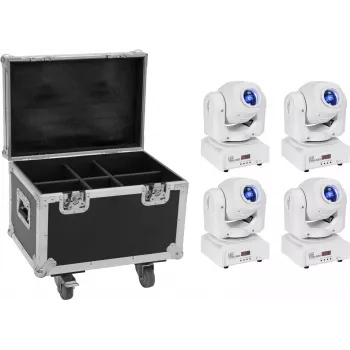 Moving-Head Spot EUROLITE TMH-S60 4x LED s transportným kufrom