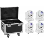 Moving-Head Spot EUROLITE TMH-S60 4x LED s transportným kufrom
