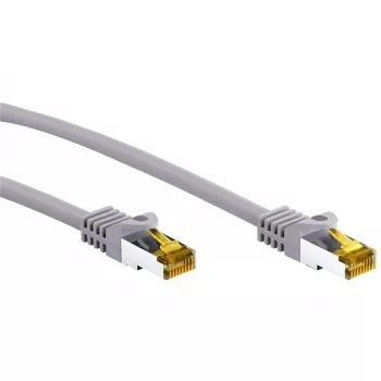 Wentronic 91585 Ethernet patch kábel sivá