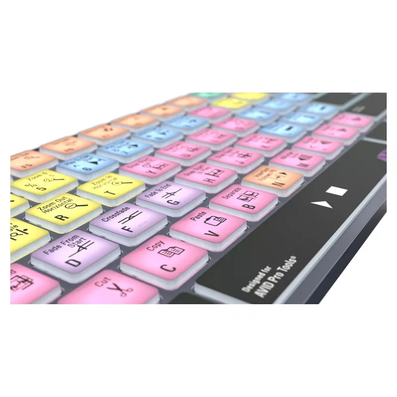 Logickeyboard Avid Pro Tools Titan DE PC klávesnica LKB-PT-TPC-DE