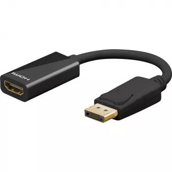 Goobay DisplayPort na HDMI adaptérový kábel 8K/60Hz - -konektor samec> -konektor samica (75270)