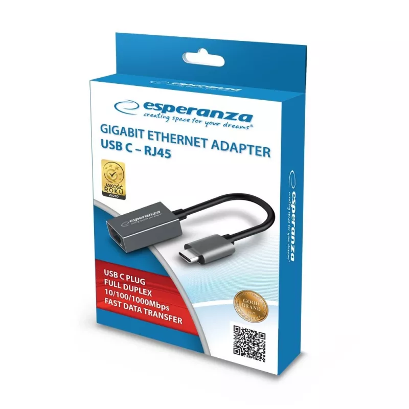 Esperanza ENA102 PoE adaptér