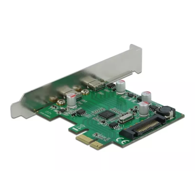 DeLOCK PCI Express x1 karta na 2 x USB Type-C™ konektor samica