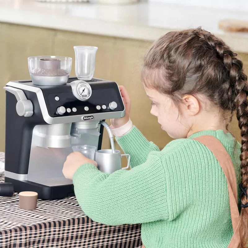 DeLonghi Barista kávovar, detská hračka do domácnosti