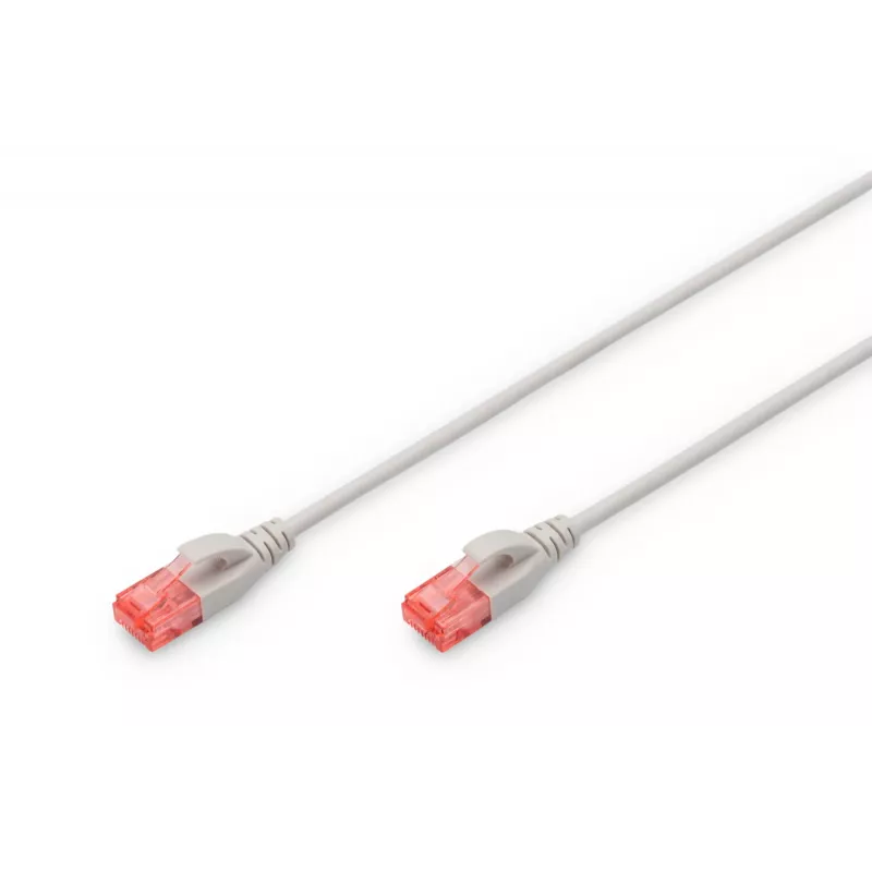 Sieťový kábel ASSMANN Electronic DK-1617-010S RJ-45 Cat6 1m sivý