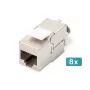 Digitus CAT 6A Keystone modul tienený bez nástroja modul 8 ks
