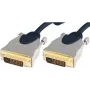 shiverpeaks sp-PROFESSIONAL DVI kábel 5 m DVI-D modrý - chróm (SP77445)